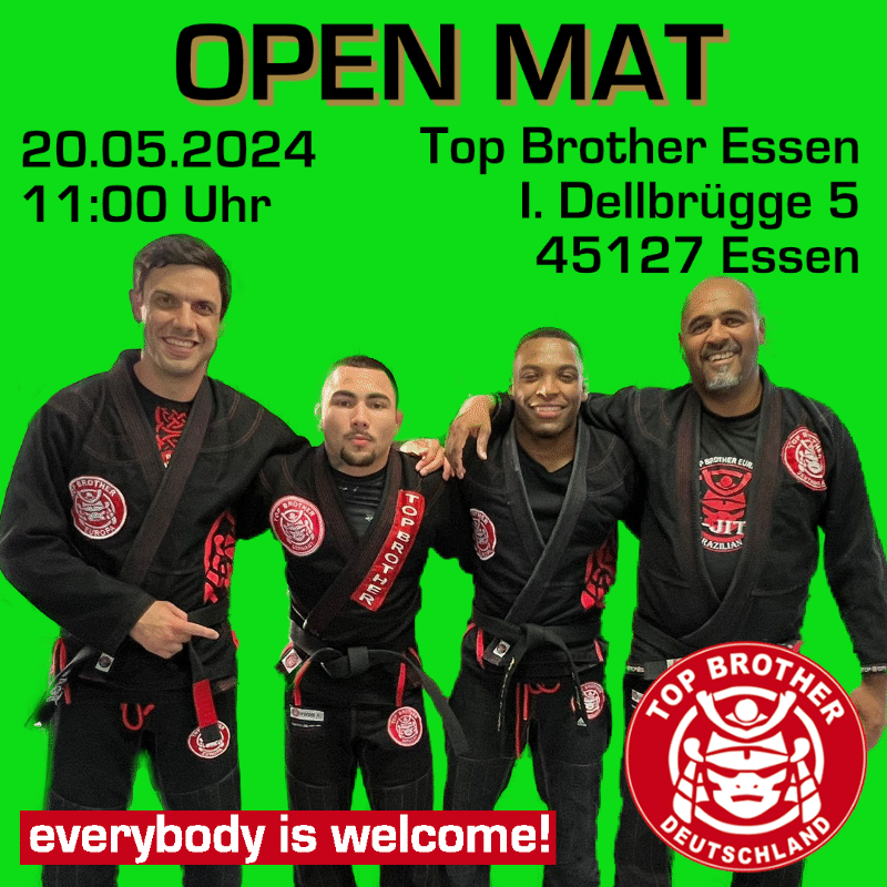 You are currently viewing Open Mat an Pfingstmontag